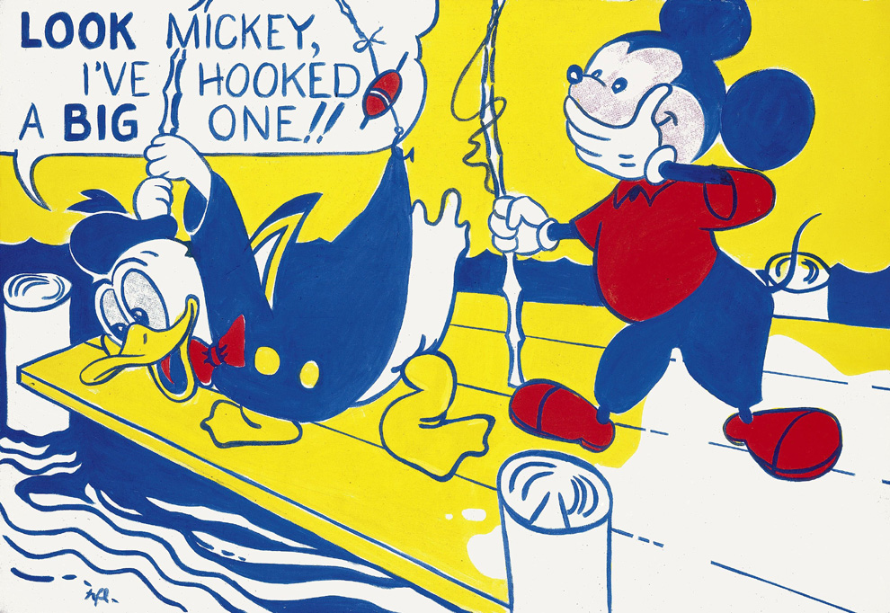 Look, Mickey! - Roy Lichtenstein