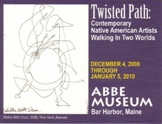 Rick Hunt - Twisted Path Show Card - 2007