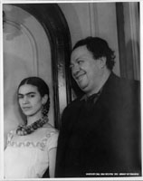 Carl Van Vechten - Diego Rivera & Freda Kahlo - 1932