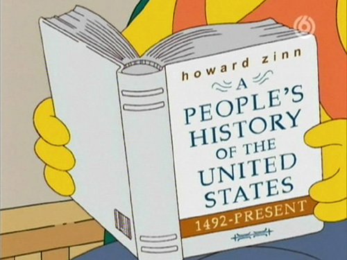 Howard Zinn - The Simpsons
