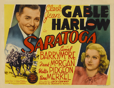 Jean Harlowe - Saratoga - 1937