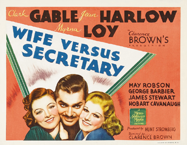 Jean Harlowe - Wife vs. Secretary - 1936