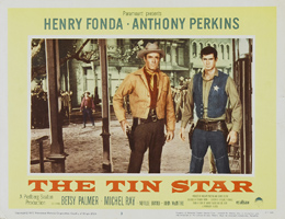Anthony Perkins - The Tin Star - 1957