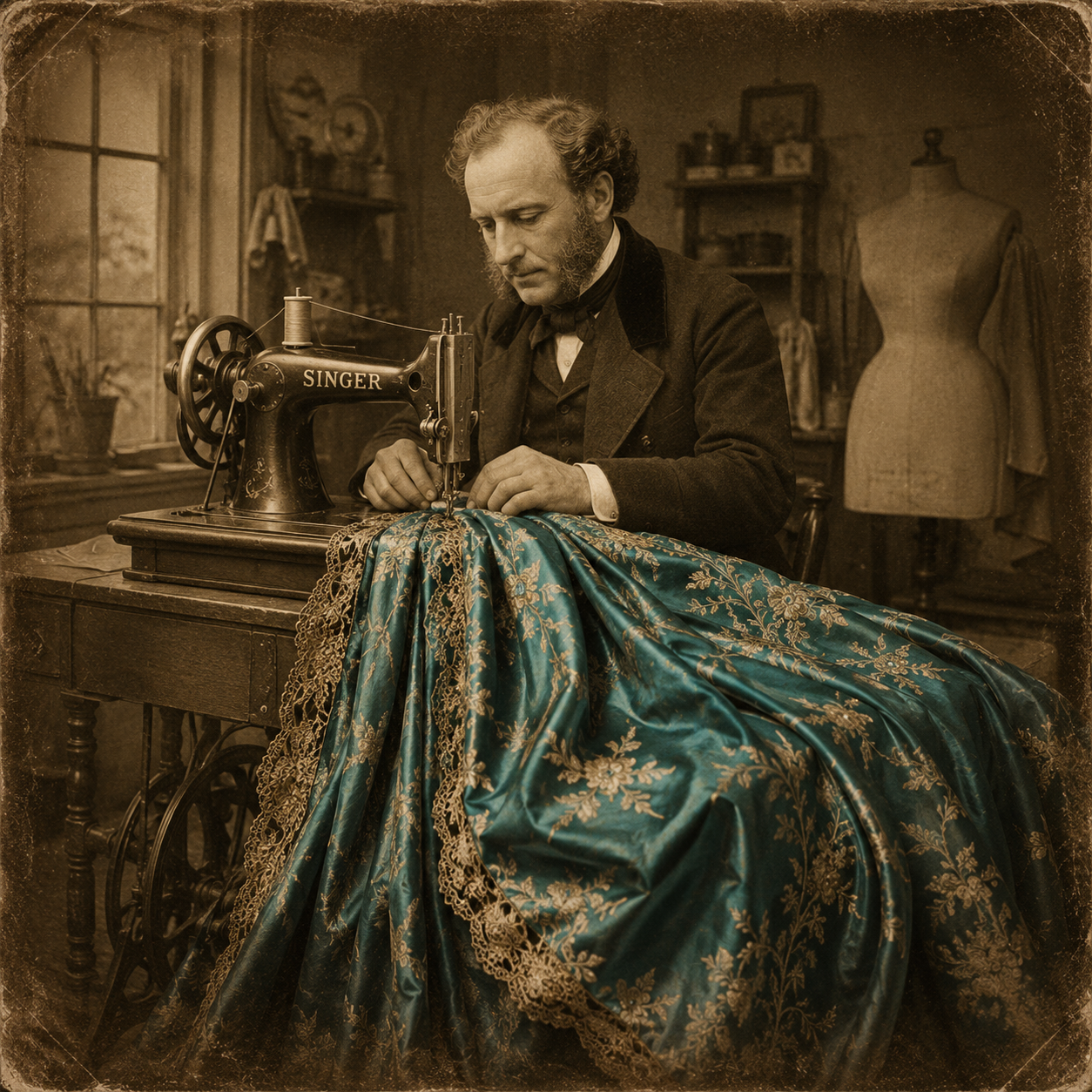Issac Singer: The Sewing Machine